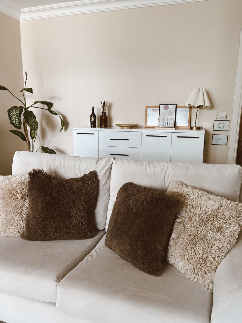Minimalismus im Wohnzimmer