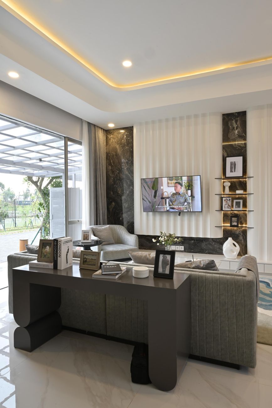 Exklusives Design-Wohnzimmer von Elysium