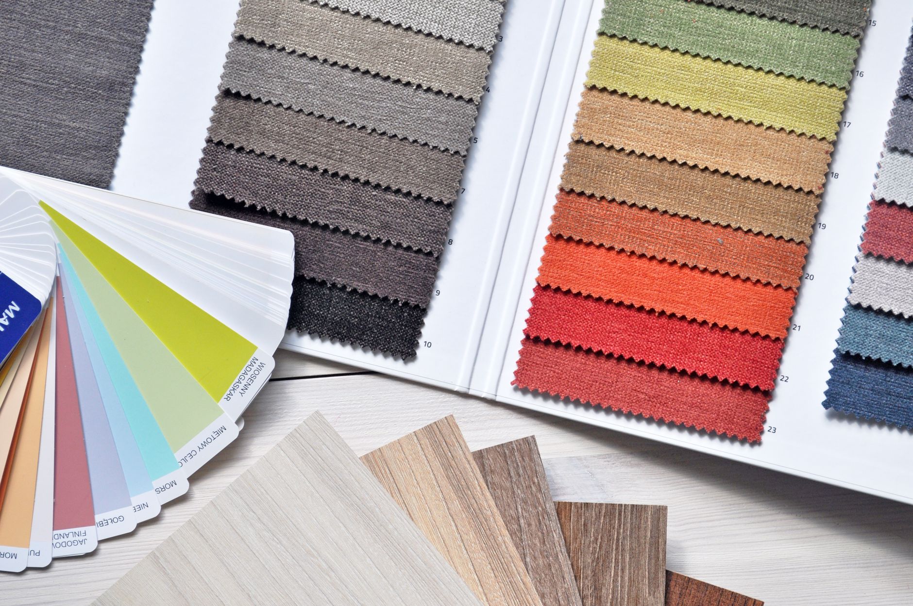 Muster & Textilien im Elysium Design-Atelier